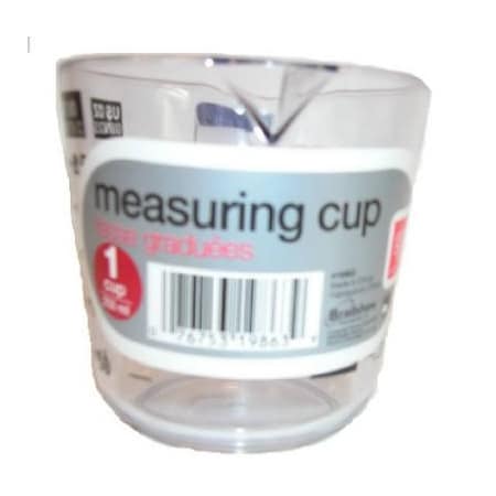 Bradshaw 1Cup Plas Measuring Cup 19863